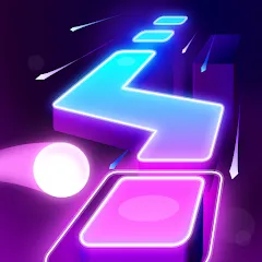 Взломанная Dancing Ballz: Magic Tiles (Дансинг Болз)  [МОД Меню] - последняя версия apk на Андроид