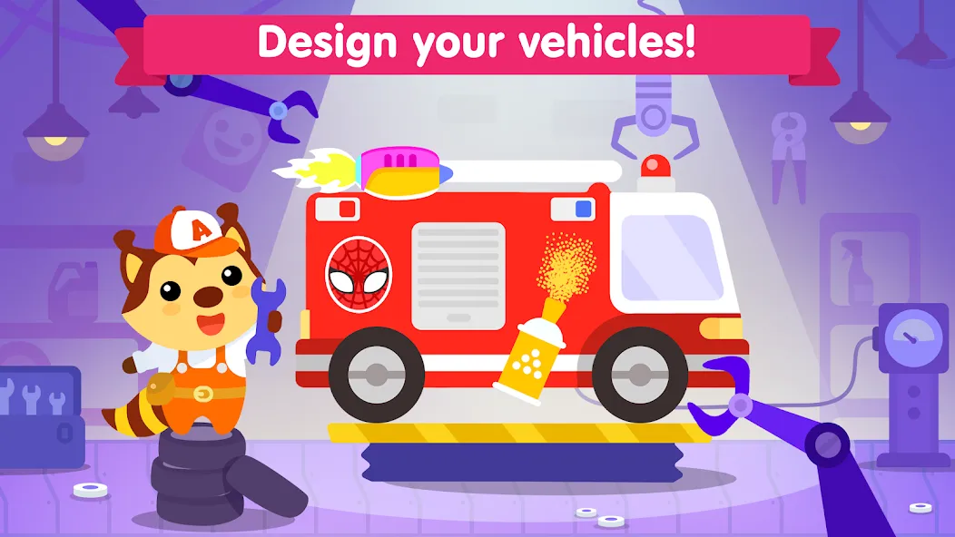 Car games for kids & toddler  [МОД Menu] Screenshot 2