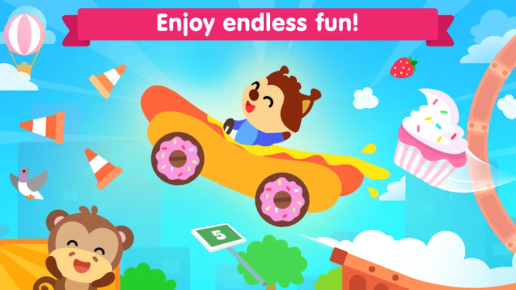 Car games for kids & toddler  [МОД Menu] Screenshot 3