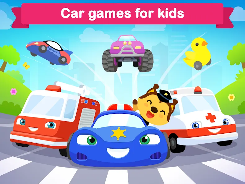 Car games for kids & toddler  [МОД Menu] Screenshot 5