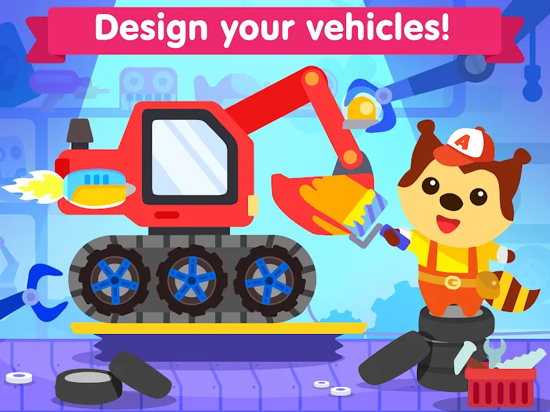 Car games for toddlers & kids  [МОД Mega Pack] Screenshot 4