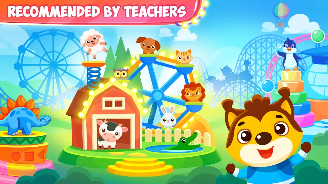 Games for kids 3 years old  [МОД Бесконечные монеты] Screenshot 1