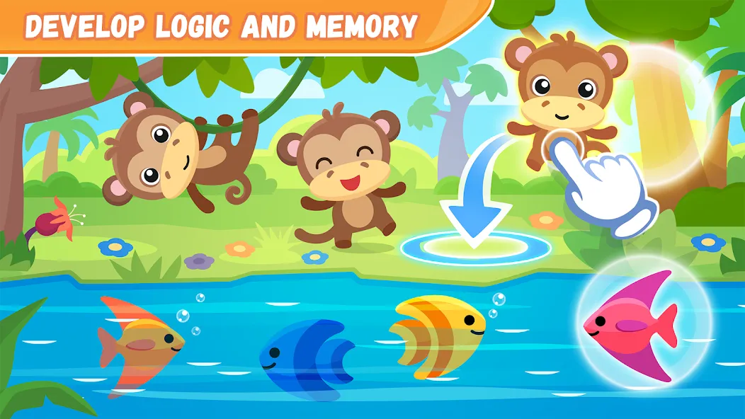 Educational games for kids 2-4  [МОД Бесконечные деньги] Screenshot 4