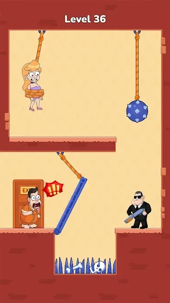 Cut Master: Fun Rope Cut Game (Кат зе Роуп)  [МОД Меню] Screenshot 1