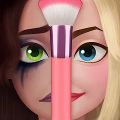 Взломанная Fantasy Stylist: Match 3 (Фантазийный стилист)  [МОД Все открыто] - полная версия apk на Андроид