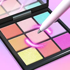 Взлом Makeup Kit - Color Mixing  [МОД Бесконечные монеты] - стабильная версия apk на Андроид