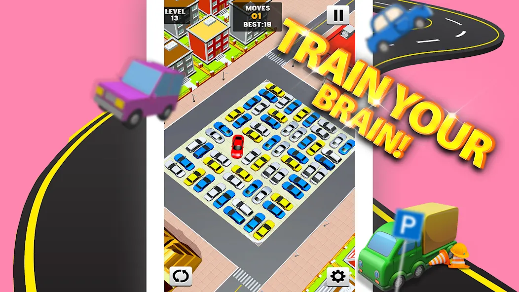 Park Master: Car Parking Jam (Парк Мастер)  [МОД Mega Pack] Screenshot 4