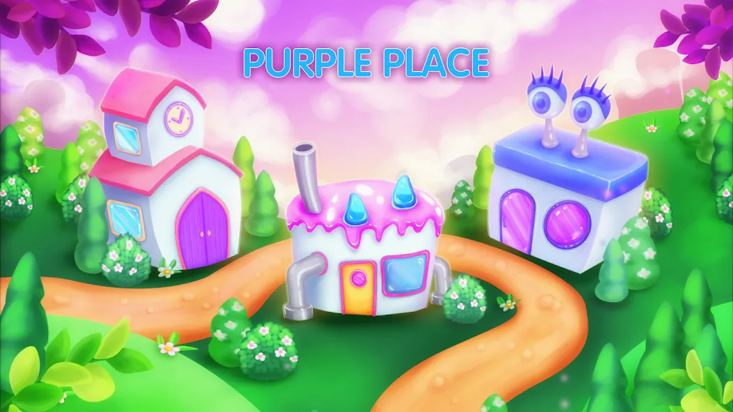 Purple Place - Full Game (Сейк Мейкер)  [МОД Все открыто] Screenshot 2