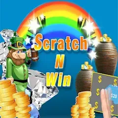 Скачать взломанную Scratch N Win (кретч и выиграй)  [МОД Много монет] - полная версия apk на Андроид