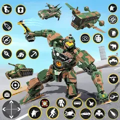 Скачать взлом Army Bus Robot Car Game 3d  [МОД Много денег] - стабильная версия apk на Андроид