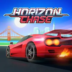 Скачать взломанную Horizon Chase – Arcade Racing (Хорайзон Чейс)  [МОД Mega Pack] - стабильная версия apk на Андроид