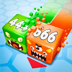 Взломанная Cube Zone io  [МОД Mega Pack] - стабильная версия apk на Андроид