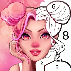 Взломанная Coloring Game: Paint by Number  [МОД Unlimited Money] - стабильная версия apk на Андроид