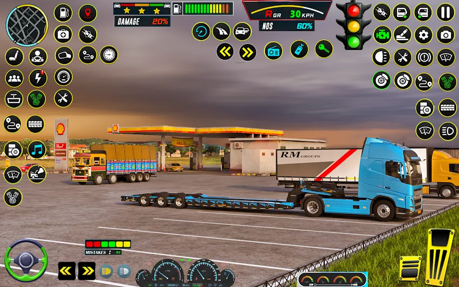 US Truck Simulator Game 2022 (Трак Симулятор)  [МОД Menu] Screenshot 4