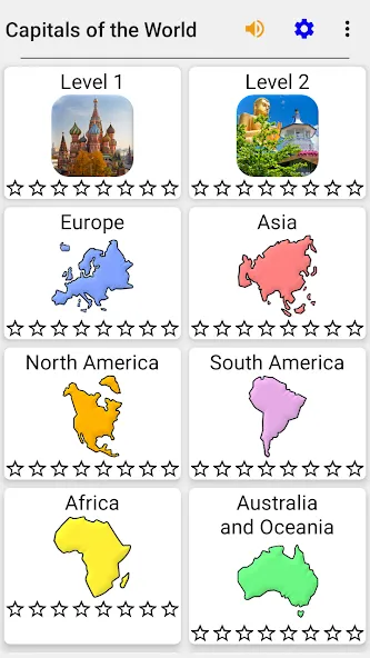 Capitals of the World - Quiz  [МОД Unlocked] Screenshot 3