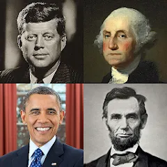 Взломанная US Presidents and History Quiz  [МОД Mega Pack] - полная версия apk на Андроид