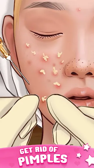 ASMR Doctor Game: Makeup Salon (АСМР автономная сенсорная меридиональная реакция)  [МОД Unlimited Money] Screenshot 3