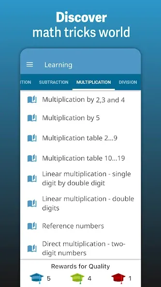 Speed Math Mental Quick Games  [МОД Menu] Screenshot 2