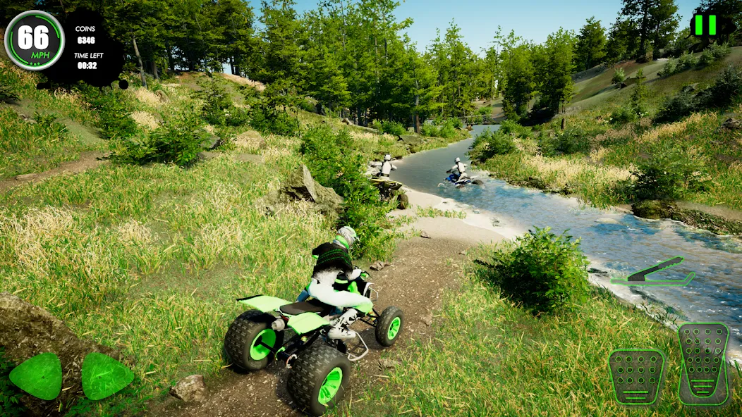 Atv Car Games Bike Offroad 4x4 (ЭиТиВи)  [МОД Много монет] Screenshot 1