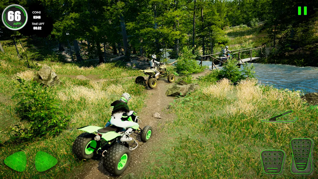 Atv Car Games Bike Offroad 4x4 (ЭиТиВи)  [МОД Много монет] Screenshot 5