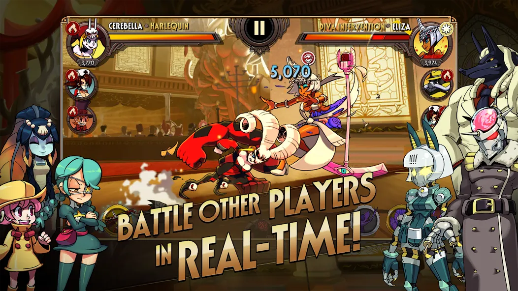 Skullgirls: Fighting RPG (Скулгрлз)  [МОД Все открыто] Screenshot 2