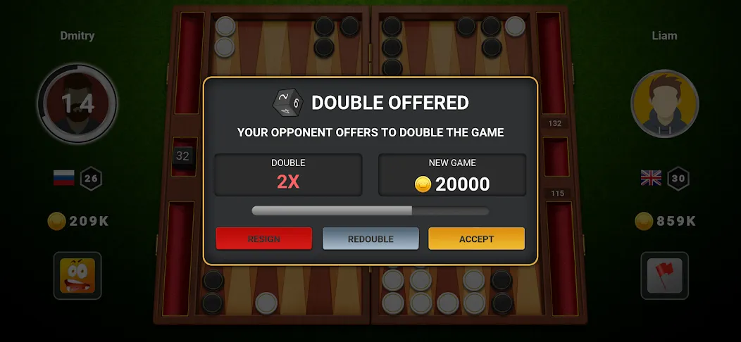 Backgammon Champs - Board Game (Бэкгаммон Чемпс)  [МОД Menu] Screenshot 3