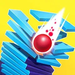 Скачать взлом Stack Ball - Crash Platforms (Стэк Болл)  [МОД Все открыто] - последняя версия apk на Андроид