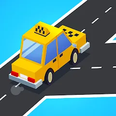 Взлом Taxi Run: Traffic Driver (Такси Ран)  [МОД Все открыто] - полная версия apk на Андроид