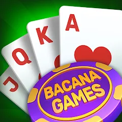 Взломанная Bacana Games: Buraco & Slots (Бакана Геймс)  [МОД Unlimited Money] - последняя версия apk на Андроид