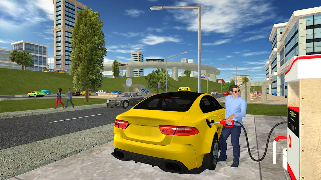 Taxi Game 2  [МОД Unlimited Money] Screenshot 3