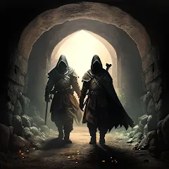 Скачать взломанную Moonshades RPG Dungeon Crawler (Муншейдс)  [МОД Unlimited Money] - полная версия apk на Андроид