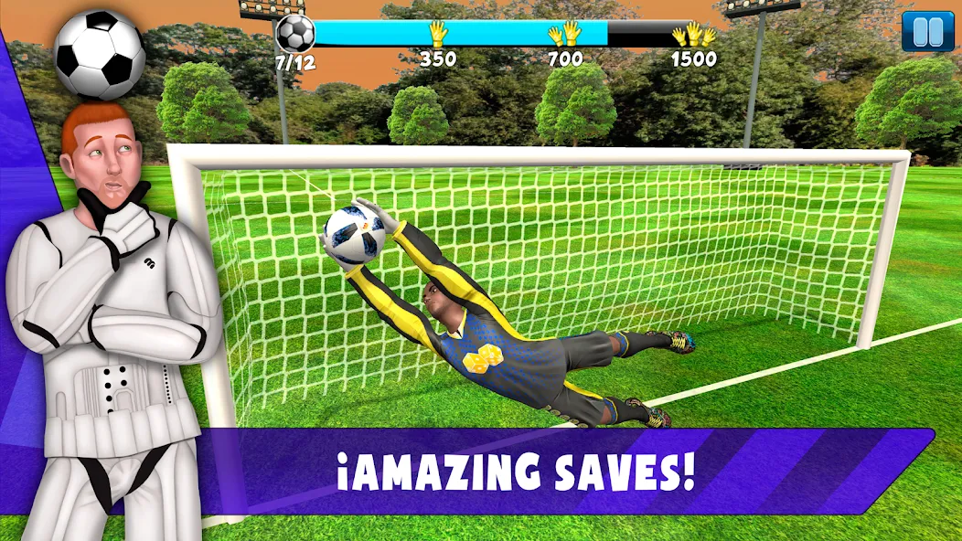 Soccer Goalkeeper 2024 (Соккер Голкипер 2022)  [МОД Unlocked] Screenshot 2