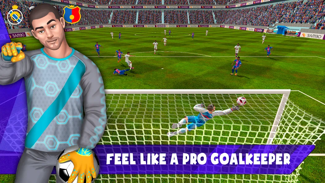 Soccer Goalkeeper 2024 (Соккер Голкипер 2022)  [МОД Unlocked] Screenshot 4