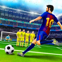 Скачать взломанную Shoot Goal: World Leagues (Шут Гоал)  [МОД Unlimited Money] - стабильная версия apk на Андроид