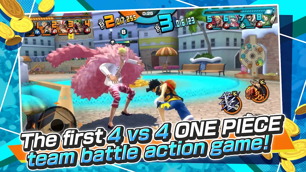 ONE PIECE Bounty Rush (ВАН ПИС Баунти Раш)  [МОД Много денег] Screenshot 2