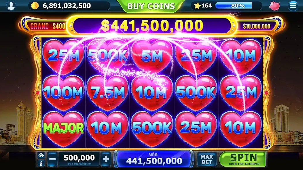 Slots of Vegas (Слоты Вегаса)  [МОД Menu] Screenshot 2