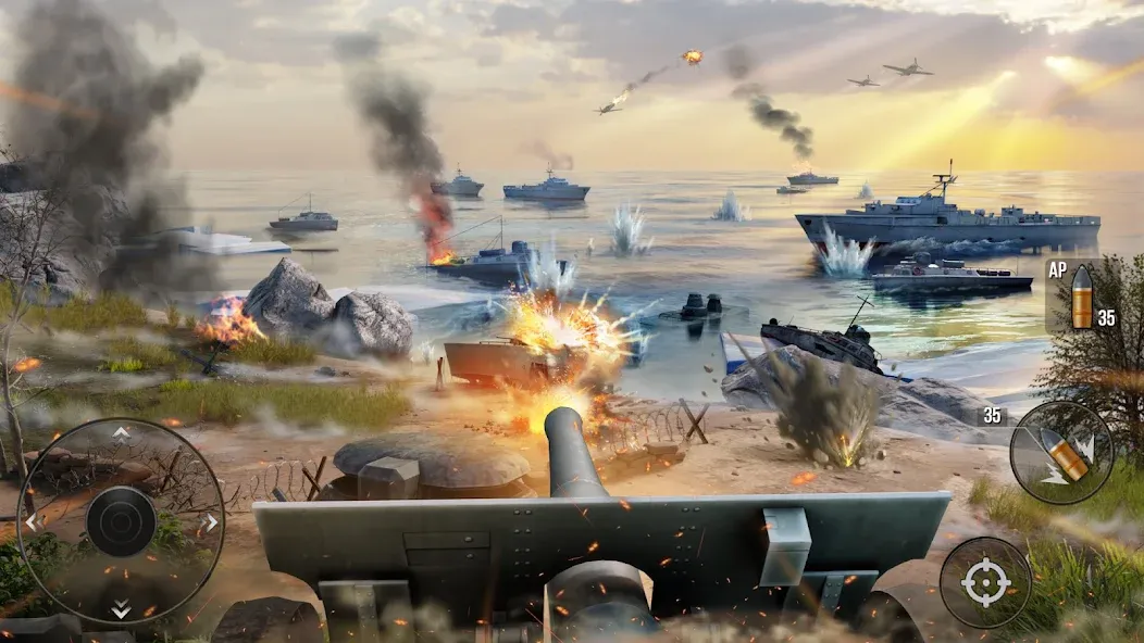 World of Artillery: Cannon War (Ворлд оф Артиллери)  [МОД Много монет] Screenshot 2