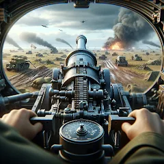 Взлом World of Artillery: Cannon War (Ворлд оф Артиллери)  [МОД Много монет] - полная версия apk на Андроид