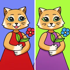 Скачать взлом Find Differences: Cute Cats  [МОД Unlocked] - последняя версия apk на Андроид