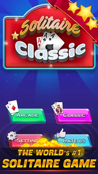 Solitaire Classic (Солитер Классик)  [МОД Бесконечные деньги] Screenshot 5