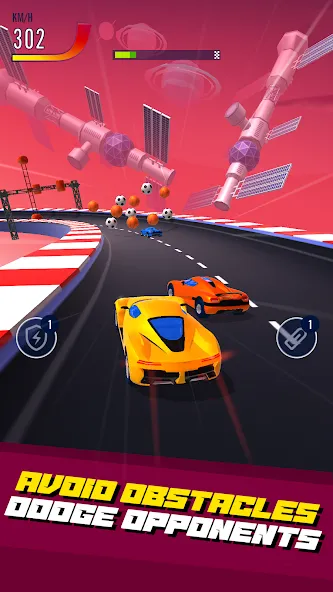 Car Race 3D - Racing Master (С  3D  Гонки на автомобилях 3D)  [МОД Menu] Screenshot 1