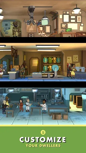 Fallout Shelter (Фоллаут Шелтер)  [МОД Меню] Screenshot 5