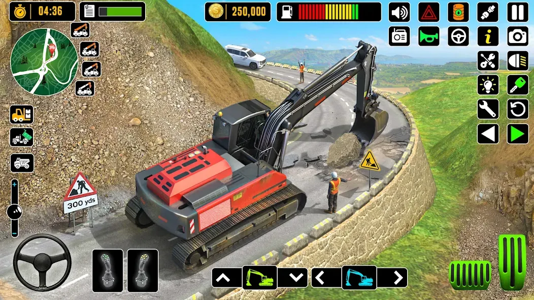 City Road Construction Games (Сити Роад Конструкшн Геймс)  [МОД Бесконечные деньги] Screenshot 1