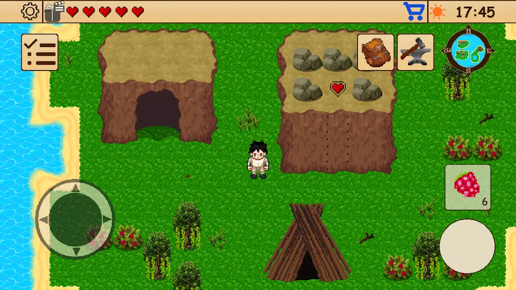 Survival RPG 1: Island Escape (Сурвивал РПГ 1)  [МОД Mega Pack] Screenshot 3