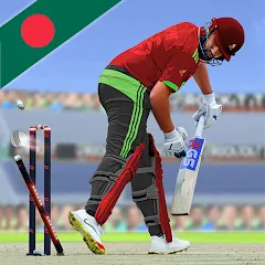 Скачать взломанную Bangladesh Cricket T20 Game (Бангладеш Крикет Лиг)  [МОД Бесконечные монеты] - стабильная версия apk на Андроид