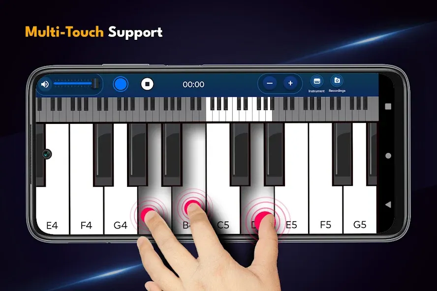 Real Piano Keyboard  [МОД Бесконечные деньги] Screenshot 2