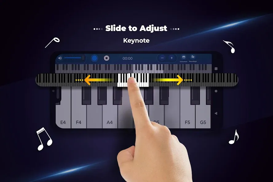 Real Piano Keyboard  [МОД Бесконечные деньги] Screenshot 3