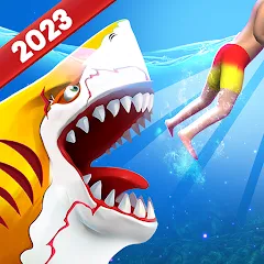 Взломанная Double Head Shark Attack PVP  [МОД Меню] - полная версия apk на Андроид