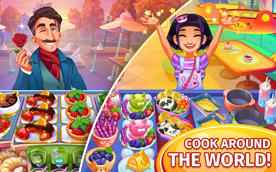 Cooking Craze: Restaurant Game  [МОД Много денег] Screenshot 2