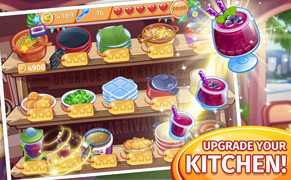 Cooking Craze: Restaurant Game  [МОД Много денег] Screenshot 3